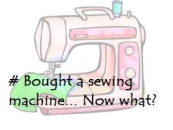 sewing machine not a clue